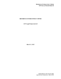 GTT RIO Legal Framework-March 2022