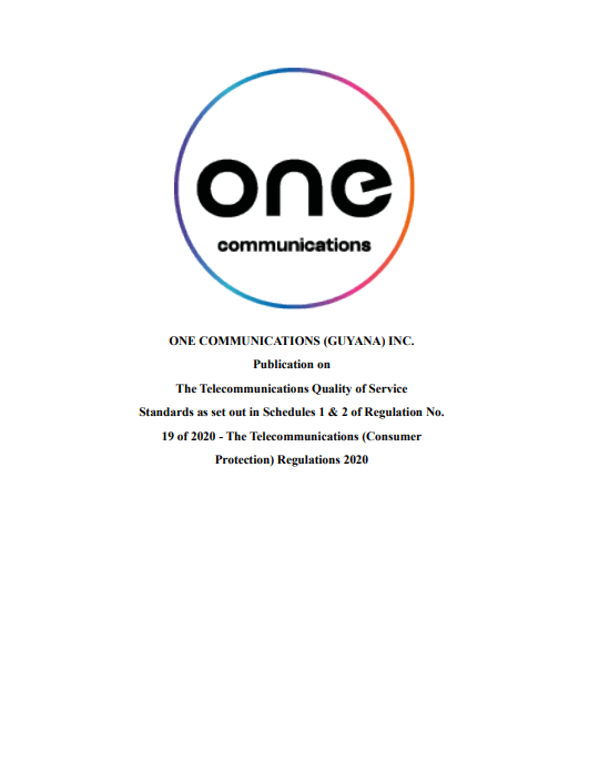 One Communications 2025 QOS Performance
